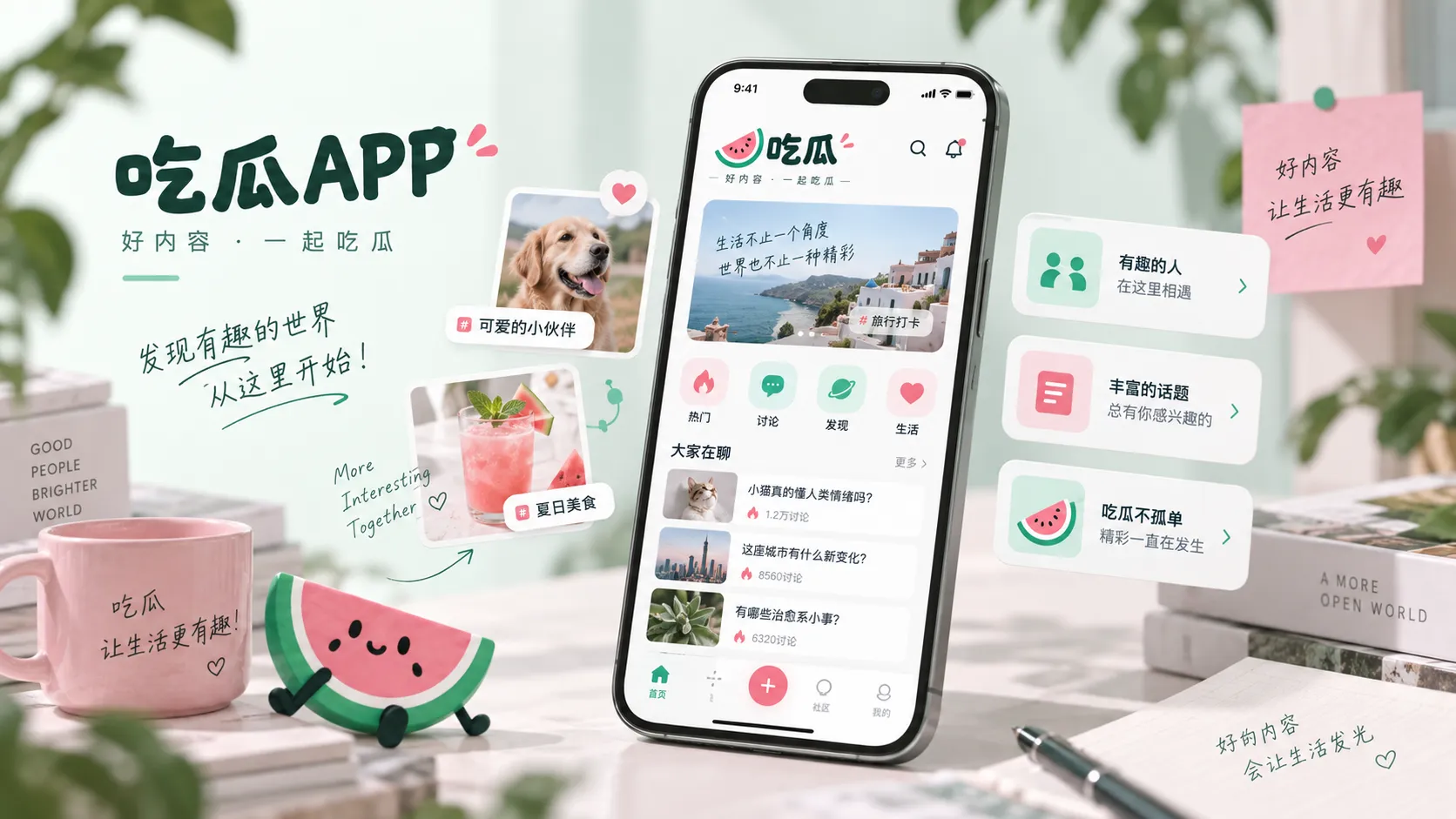 吃瓜网移动端内容浏览视觉